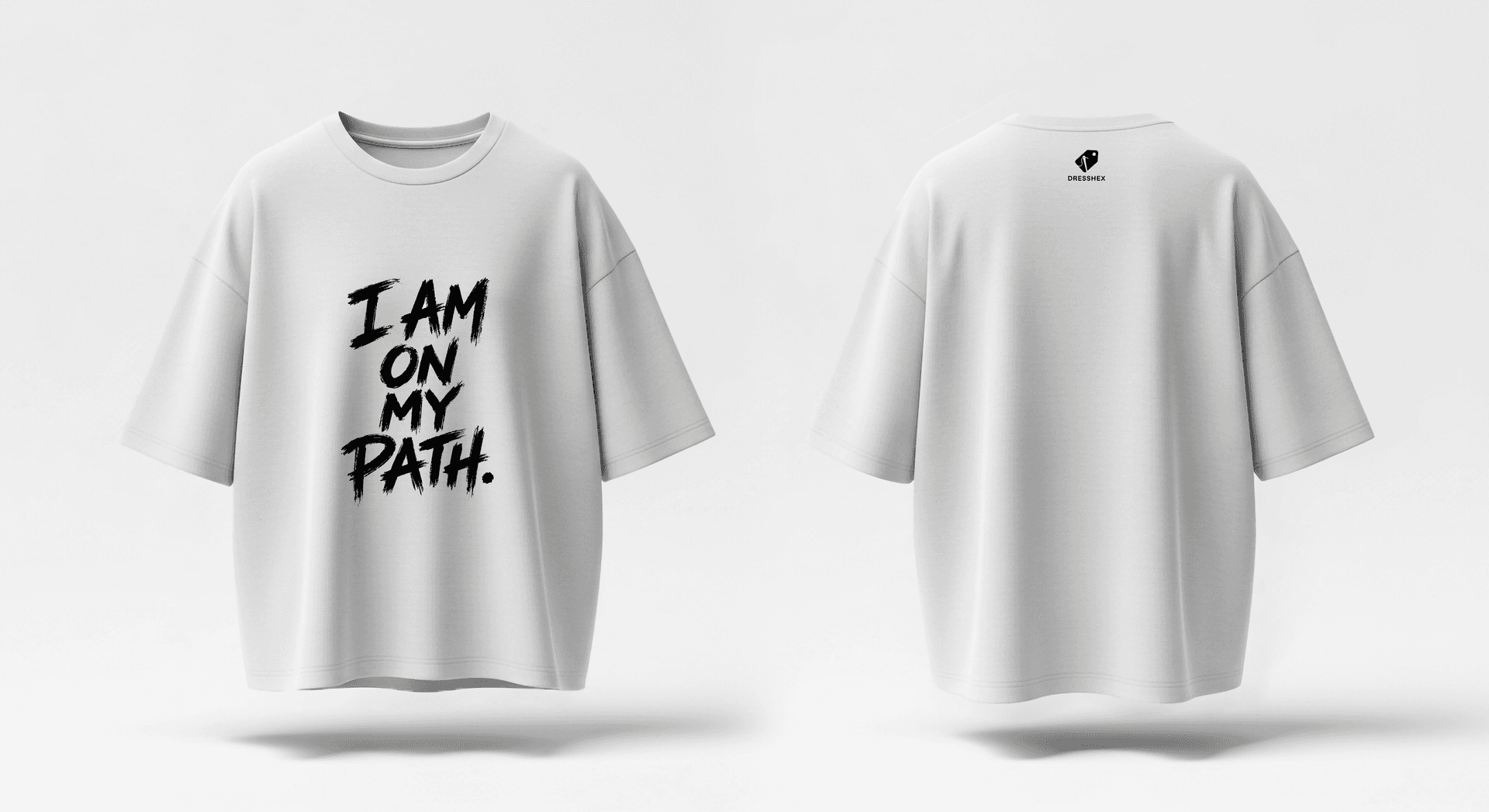 My Own Path Drop Shoulder Tee - Image 1