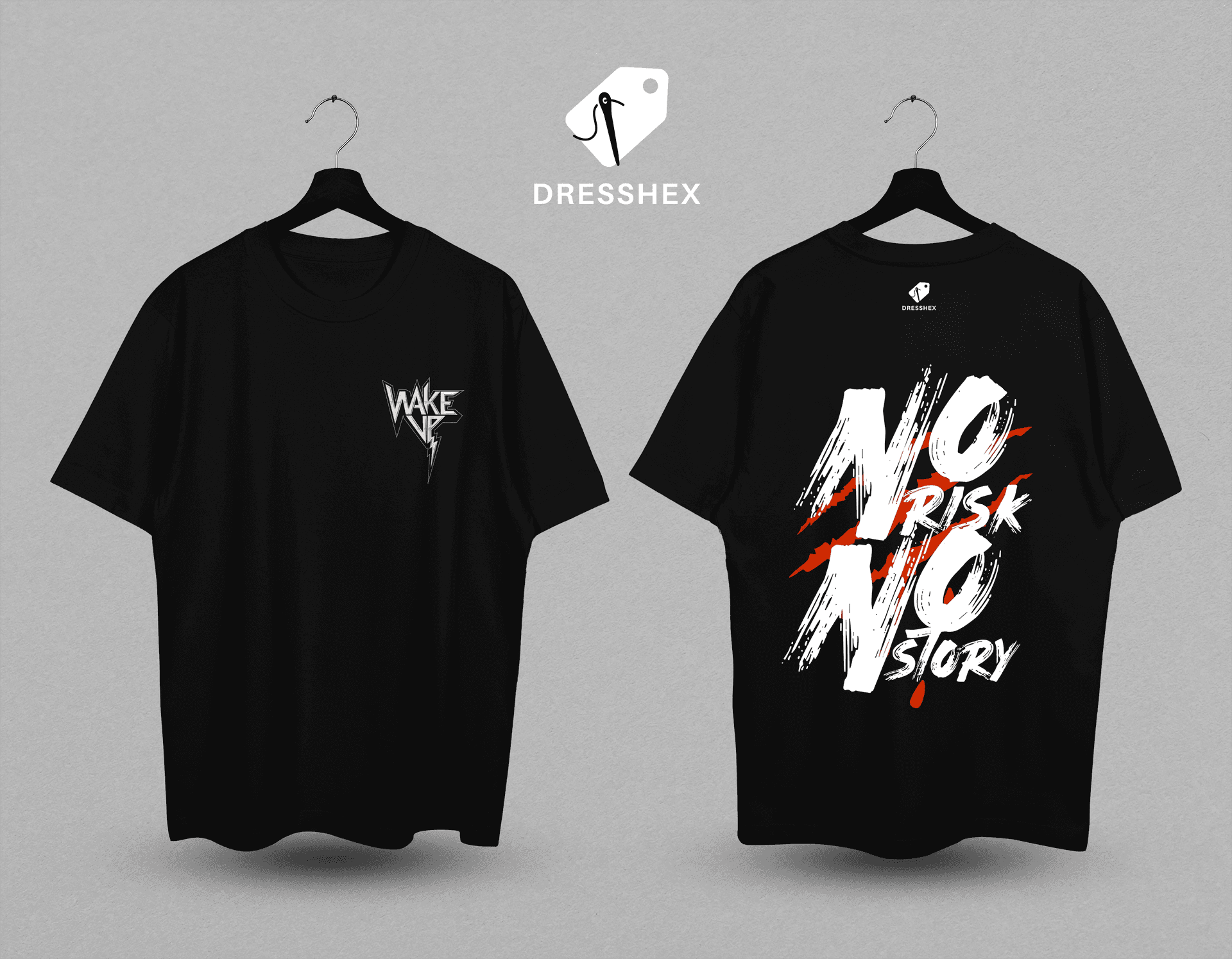 No Risk No Story Streetwear Tee